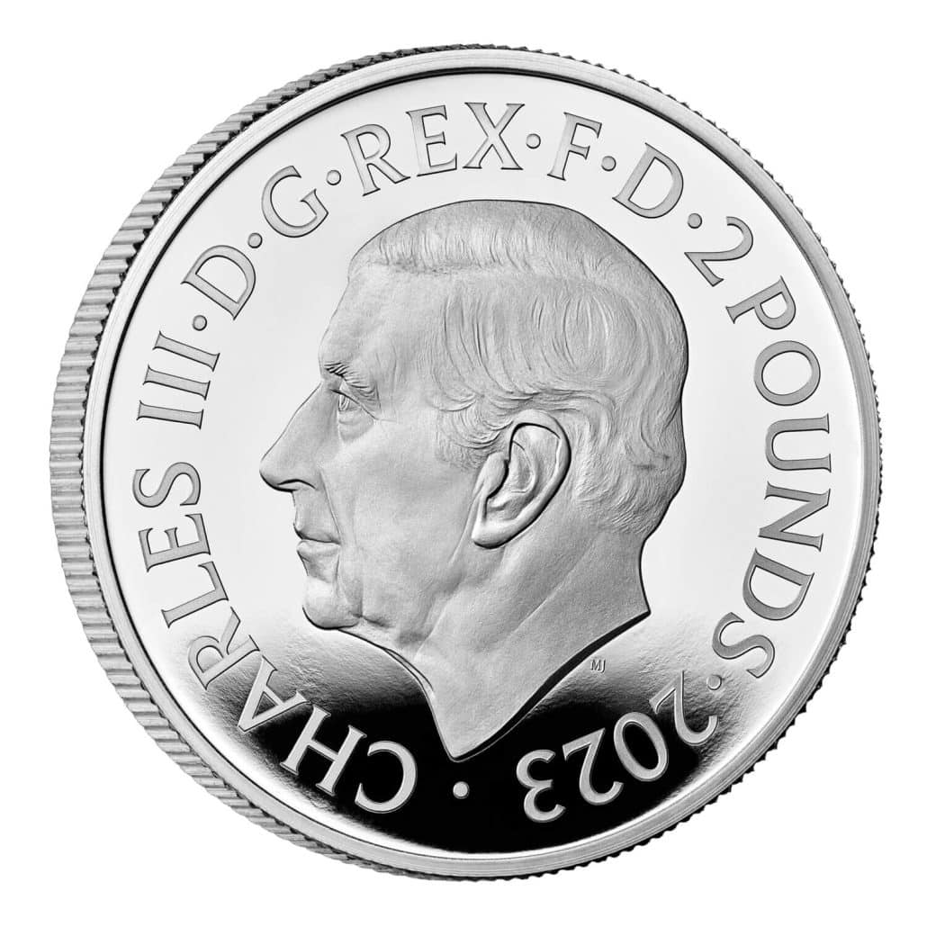 King Arthur 2023 UK 1oz Silver Proof Coin Reverse