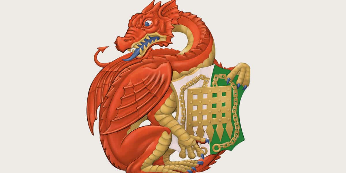 The Tudor Dragon Art