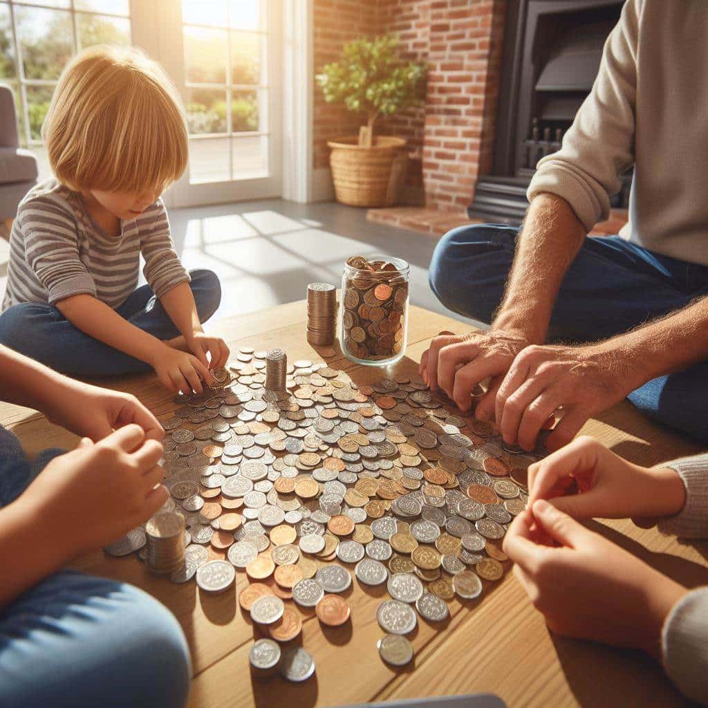 coin collecting for kids