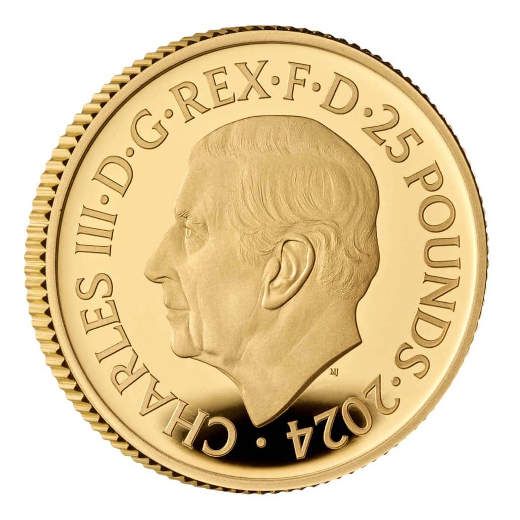2024 Britannia UK 1/4oz Gold Proof Coin