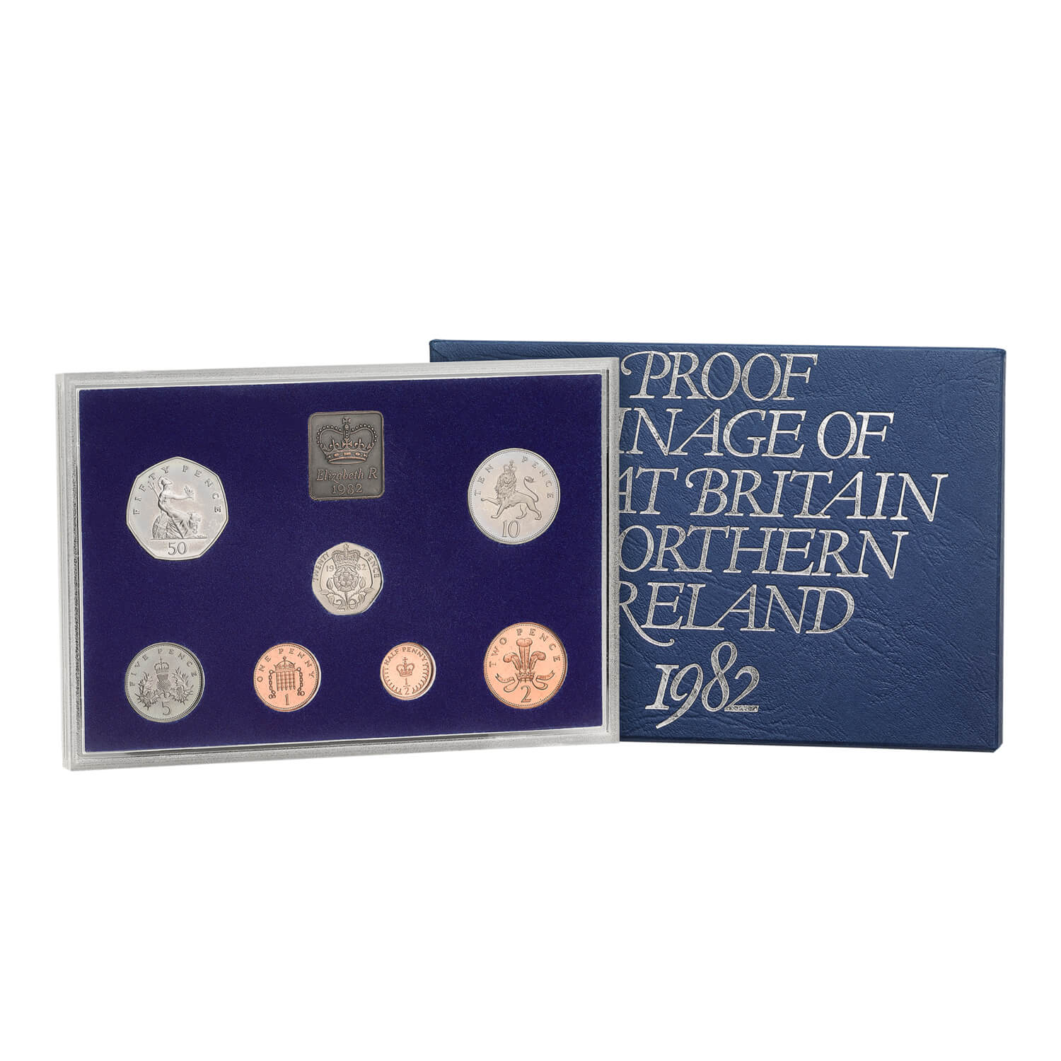 1982 UK Annual Proof Coin Set card set