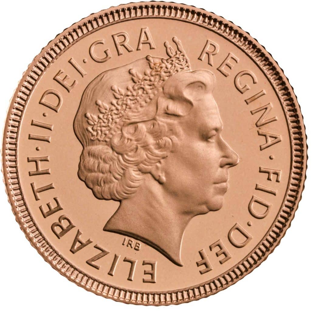 Elizabeth II 2002 Half-Sovereign obverse