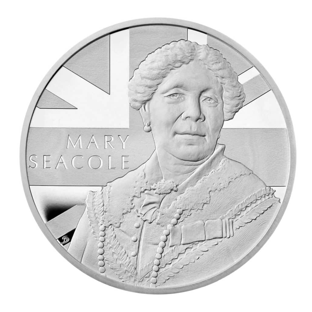 The Mary Seacole £5 Silver Proof Coin 2023 - obverse