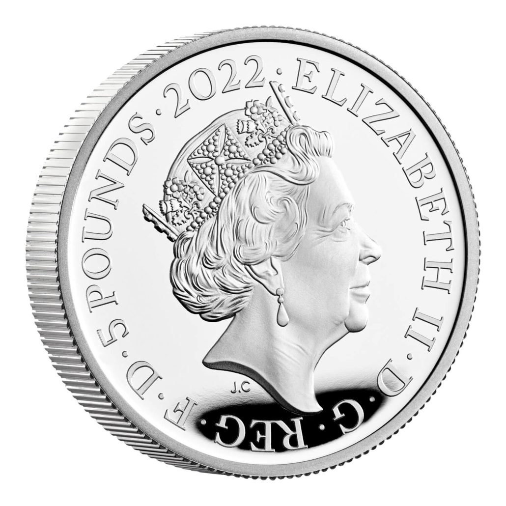 The Lion of England 2022 obverse