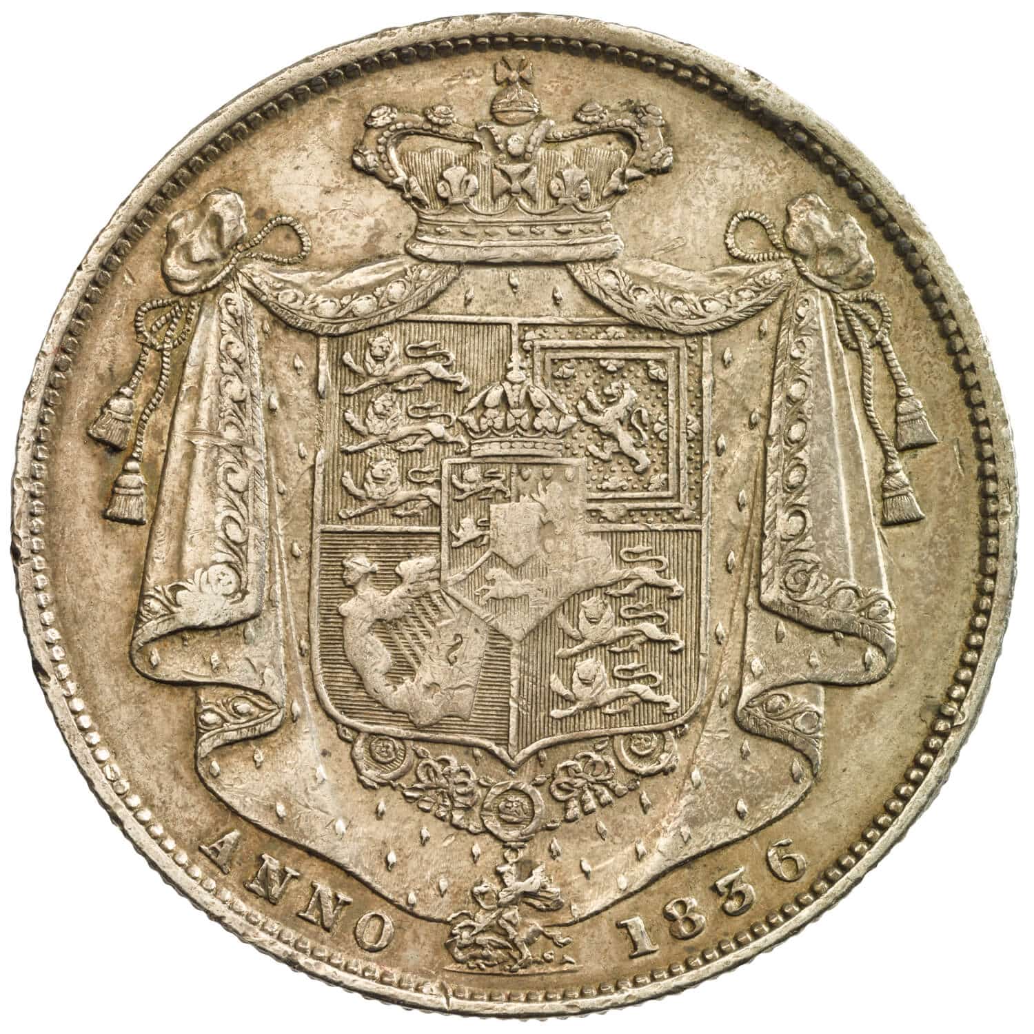 William IV Half-crown reverse
